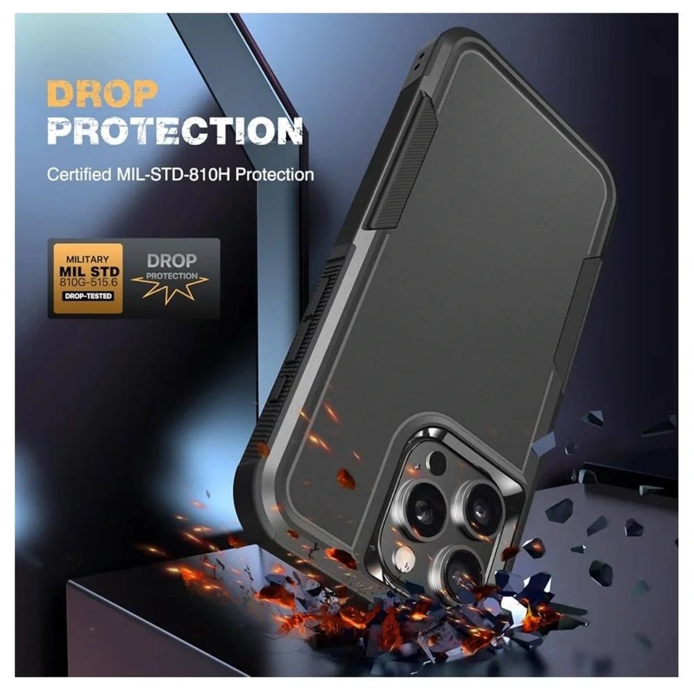 Privacy Black Protective Phone Case